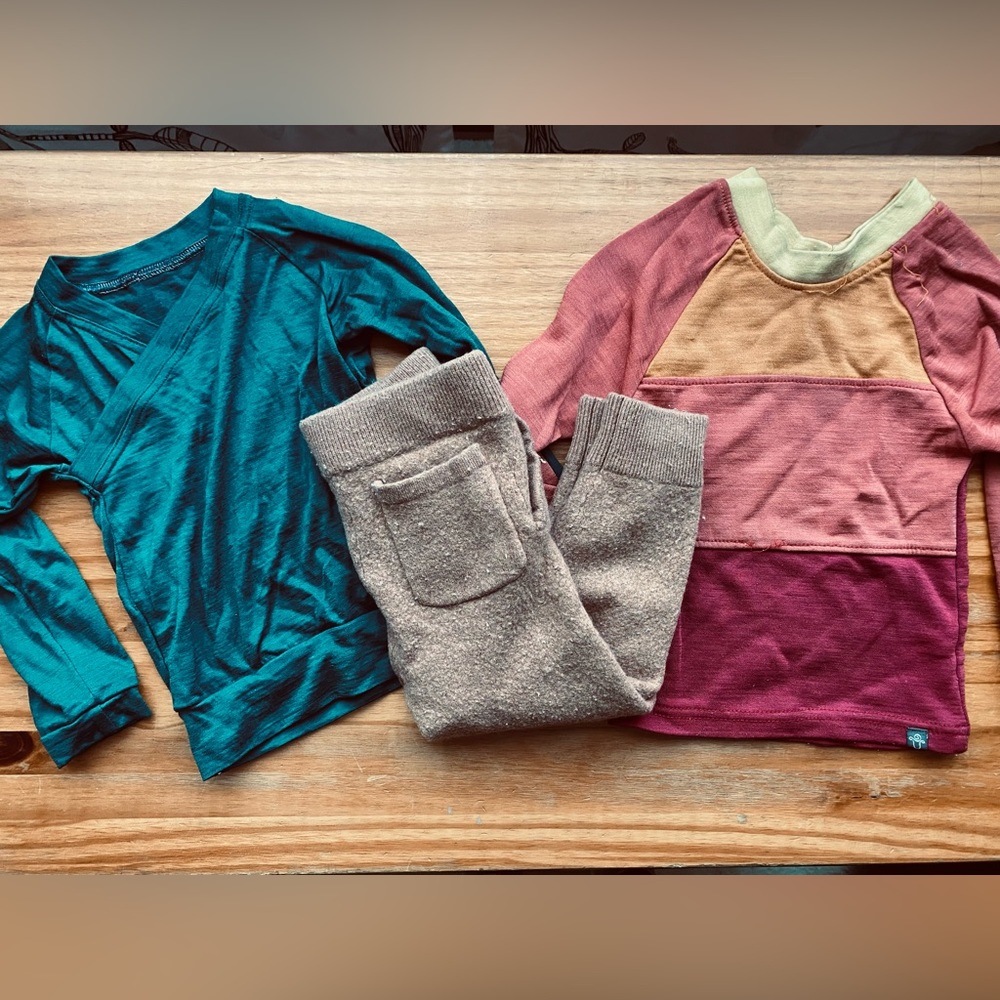 Toddler wool lot